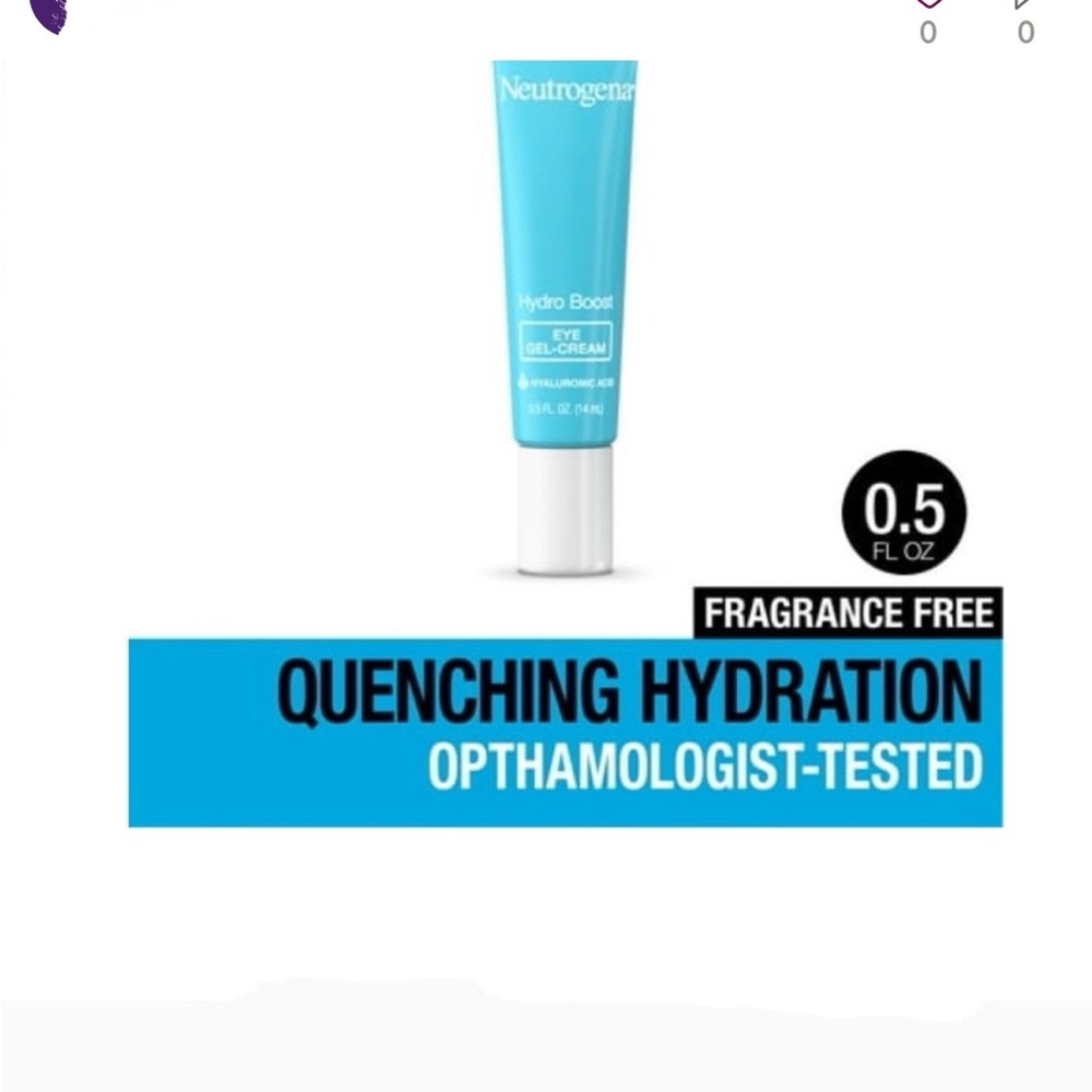 Neutrogena Hydro Boost Eye Gel-Cream - Blue